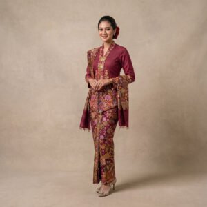 The Pesak Paneled Midi